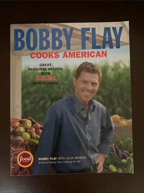 Bobby Flay Cooks American Cookbook - Soft Cover.